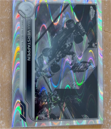 2022 Topps Chrome Formula 1 #3 Max Verstappen — front