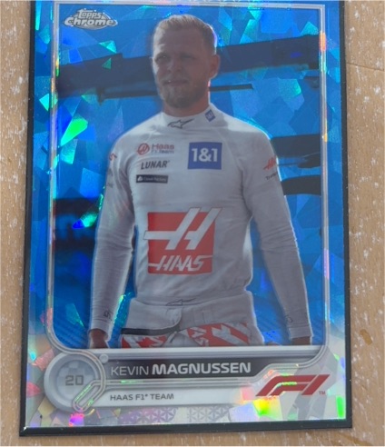 2022 Topps Chrome Formula 1 #74 Kevin Magnussen — front