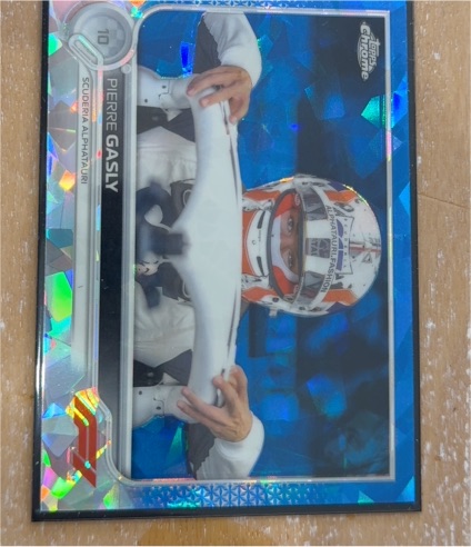 2022 Topps Chrome Formula 1 #47 Pierre Gasly — front