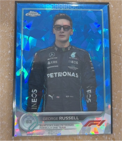 2022 Topps Chrome Formula 1 #20 George Russell — front