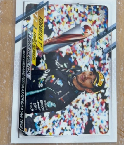 2021 Topps Formula 1 #171 Lewis Hamilton — front