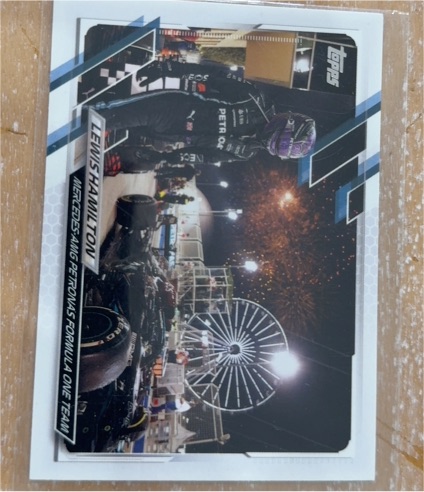 2021 Topps Formula 1 #56 Lewis Hamilton Mercedes-AMG Petronas F1 — front