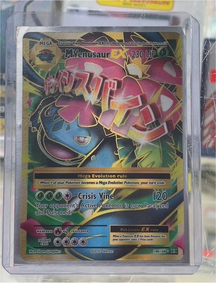 2016 Pokémon TCG XY Evolutions #100 Mega Venusaur EX — front