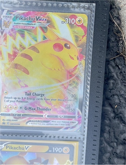 Pokémon Sword & Shield Black Star Promo #SWSH286 Pikachu VMAX — front