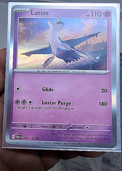 2023 Pokémon Scarlet & Violet Paradox Rift #073 Latios — front