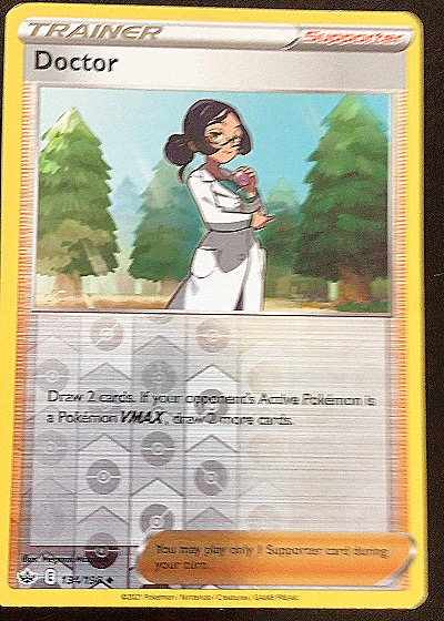 2021 Pokémon TCG Chilling Reign #134 Doctor — front