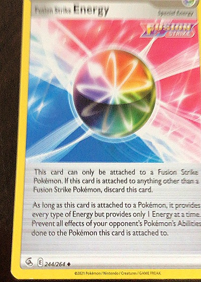 2020 Pokémon Sword & Shield #244 Aurora Energy — front