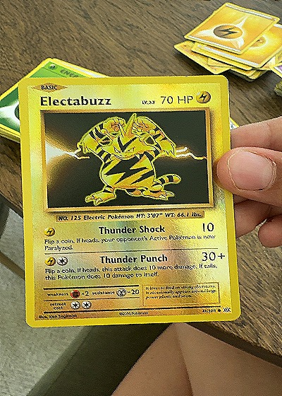 2016 Pokémon TCG XY Evolutions #41 Electabuzz — front