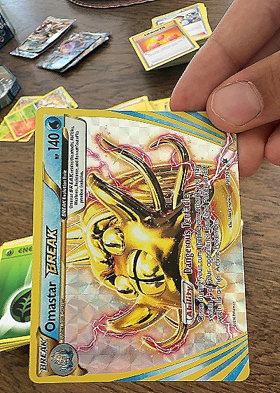 2016 Pokémon TCG XY Fates Collide #19/124 Omastar BREAK — front