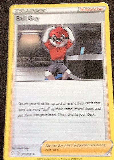 2021 Pokémon Sword & Shield Shining Fates #057 Ball Guy — front
