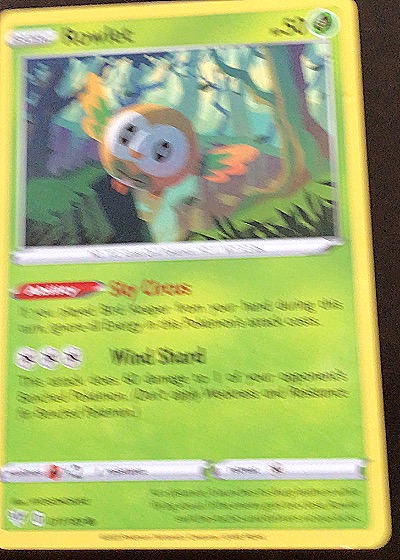 2022 Pokémon McDonald's Promo #2 Rowlet — front