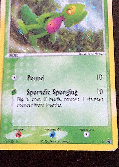2003 Pokémon #16 Treecko — front