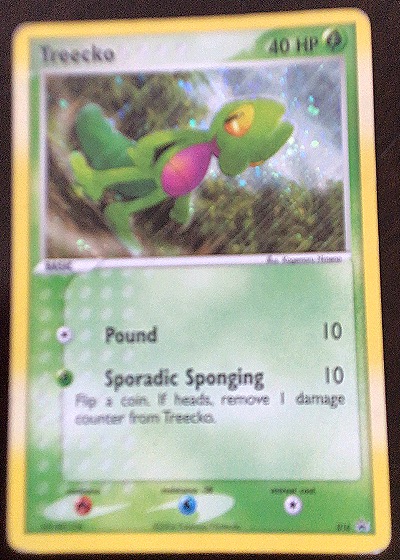 2004 Pokémon Black Star Promo #016 Treecko — front