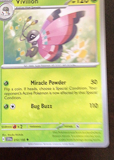 2023 Pokémon Scarlet & Violet #010/198 Vivillon — front
