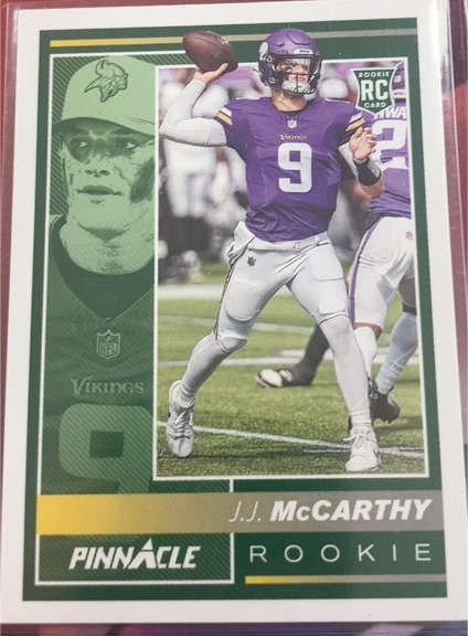 2024 Panini Encore Pinnacle #235 J.J. McCarthy — front
