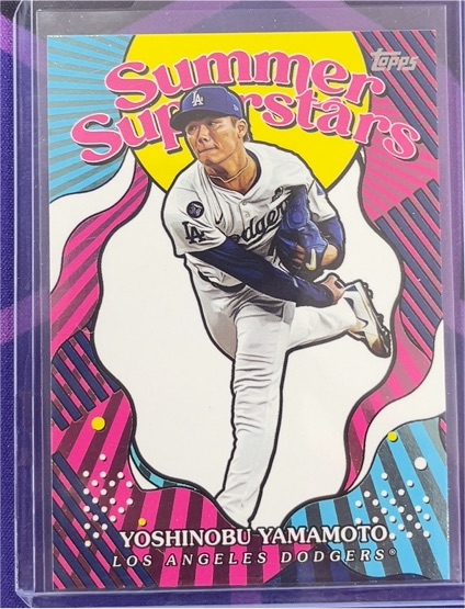 2025 Topps Series 2 #SS-33 Yoshinobu Yamamoto — front