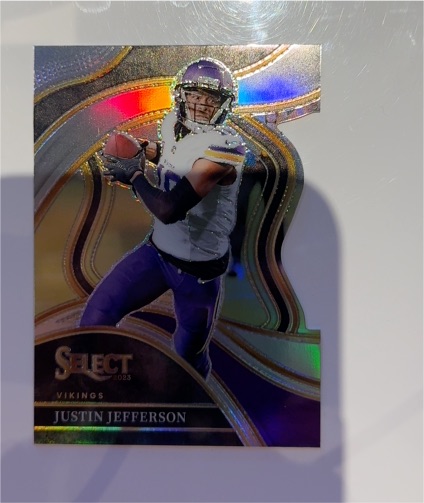 2023 Panini Select Club Level #247 Justin Jefferson — front