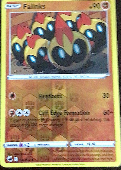 2021 Pokémon Fusion Strike #154 Falinks — front