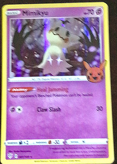 2022 Pokémon Trick or Trade #081 Mimikyu — front