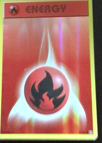 1999 Pokémon Base Set #98 Fire Energy — front