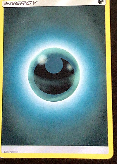 2017 Pokémon Sun & Moon Darkness Energy — front