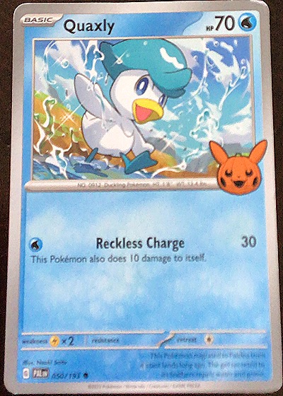 2024 Pokémon Trick or Trade #50 Quaxly — front