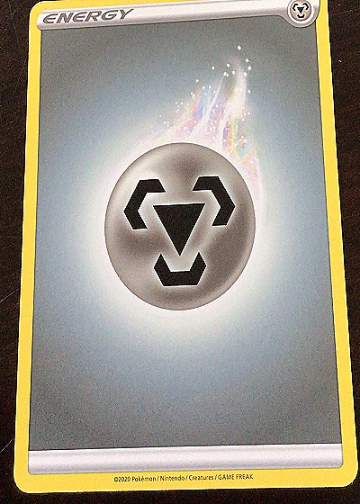 2020 Pokémon Sword & Shield #SWSH01 Metal Energy — front