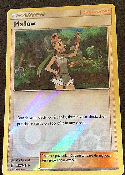 2017 Pokémon TCG Sun & Moon Guardians Rising #127 Mallow — front