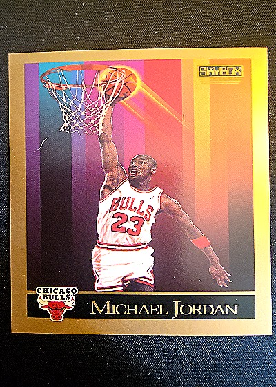 1990 SkyBox #41 Michael Jordan — front