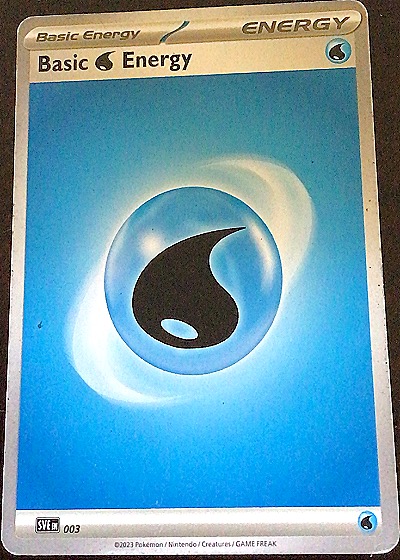 2023 Pokémon SV01 Scarlet & Violet #003 Basic Water Energy — front