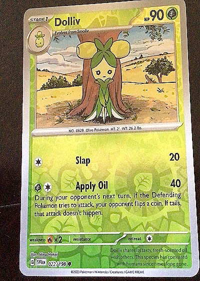 2023 Pokémon Scarlet & Violet #022 Dolliv — front
