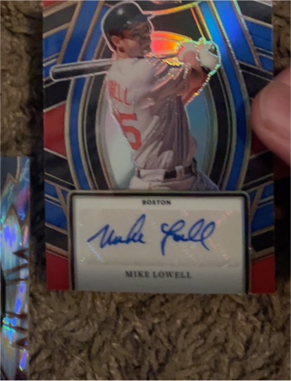 2024 Panini Select Signature Selections #SS-ML Mike Lowell — front