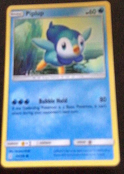 2019 Pokémon TCG Cosmic Eclipse #54 Piplup — front