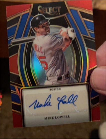 2024 Panini Select Signature Selections #SS-ML Mike Lowell — front