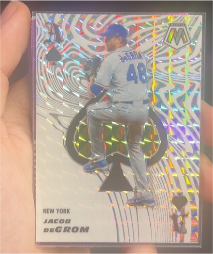 2021 Panini Mosaic Aces #ACE3 Jacob deGrom — front