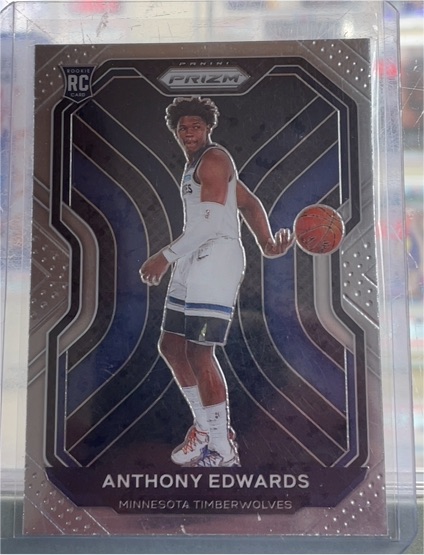 2020-21 Panini Prizm #258 Anthony Edwards — front