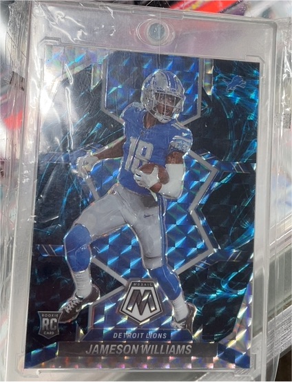 2022 Panini Mosaic #316 Jameson Williams — front