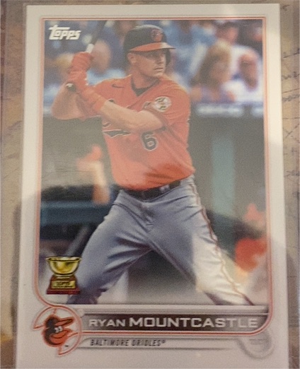 2022 Topps #579 Ryan Mountcastle — front