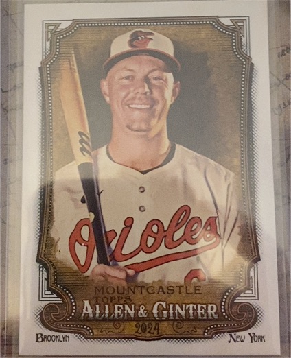2024 Topps Allen & Ginter #328 Ryan Mountcastle — front
