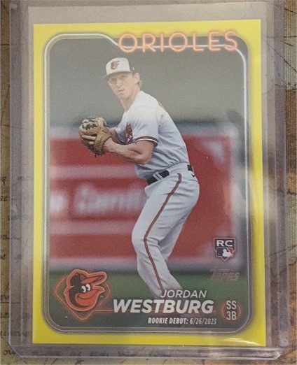 2024 Topps Update Series #US125 Jordan Westburg — front