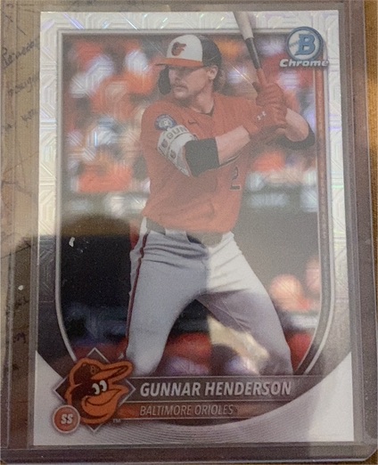 2025 Bowman #2 Gunnar Henderson — front