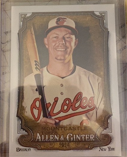 2024 Topps Allen & Ginter #328 Ryan Mountcastle — front