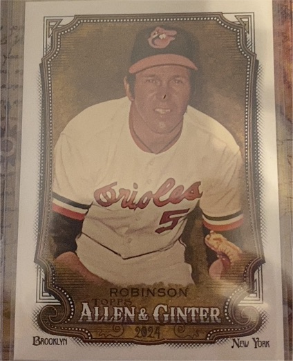 2024 Topps Allen & Ginter #105 Brooks Robinson — front