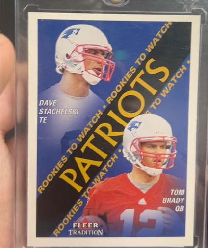 2000 Fleer Tradition #352 Tom Brady — front
