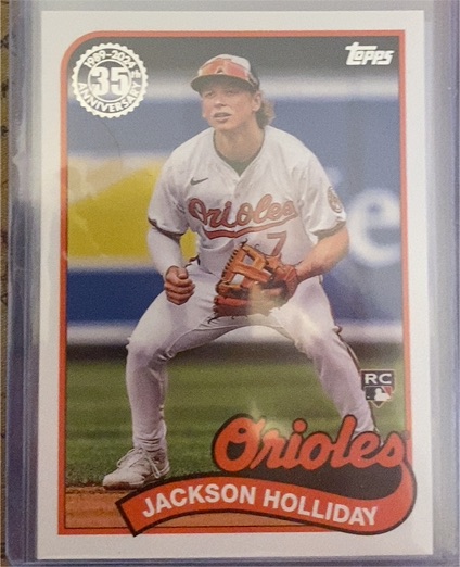 2024 Topps Update #89US-38 Jackson Holliday — front