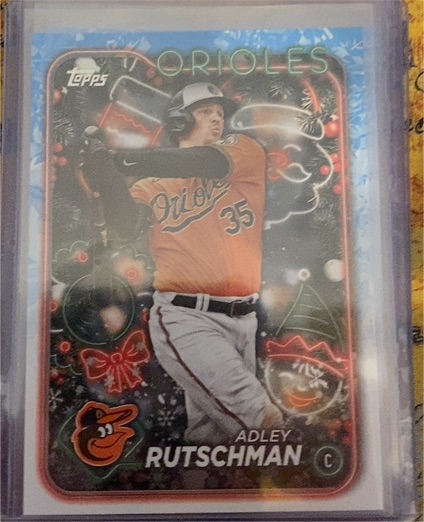 2024 Topps Holiday #H194 Adley Rutschman — front