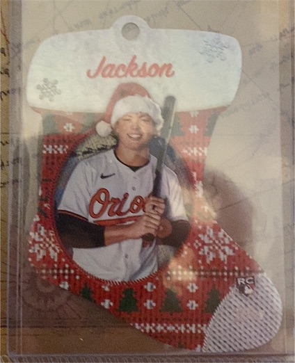 2024 Topps Holiday #SDC-3 Jackson Holliday — front