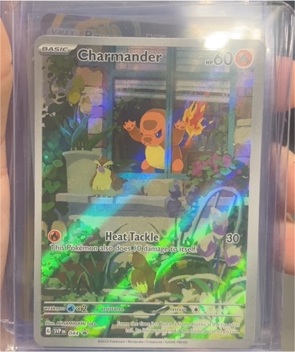 2023 Pokémon Center Obsidian Flames Black Star Promo #044 Charmander — front