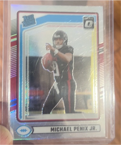 2024 Donruss Optic Preview #308 Michael Penix Jr. — front