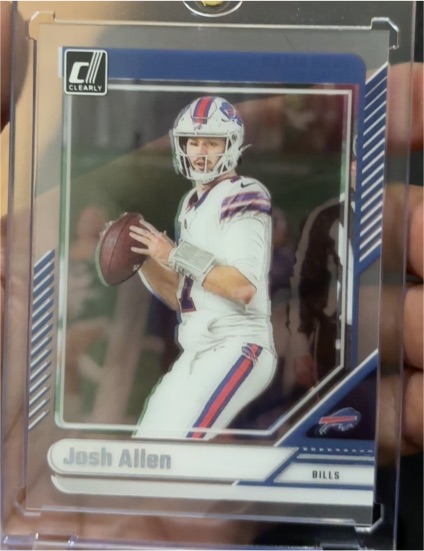 2024 Panini Clearly Donruss #7 Josh Allen — front